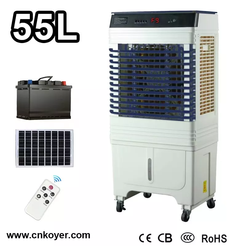 Паметен вентилатор за воздушно ладилник на полнење