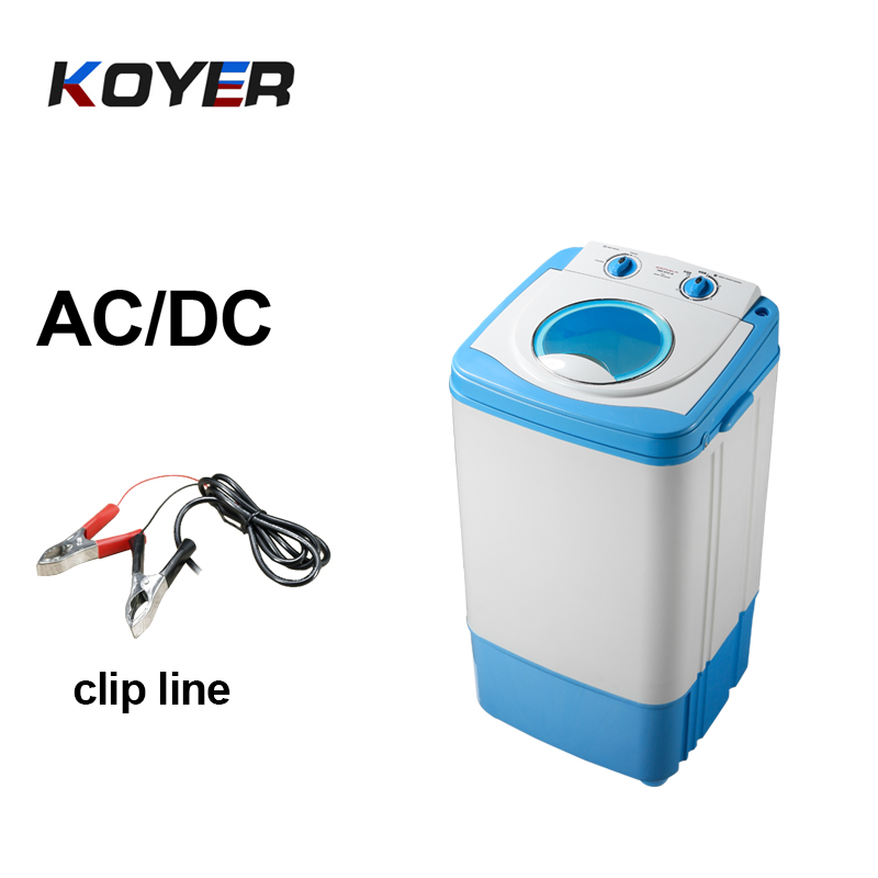 DC 12V машина за перење со една када